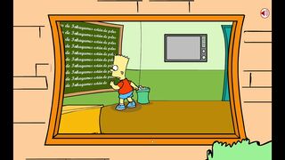 Bart Simpson Saw Game