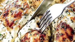 Backed creame cheese chicken