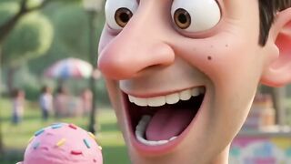 The Runaway Ice Cream 🍦😂 | Funny 3D Cartoon Short