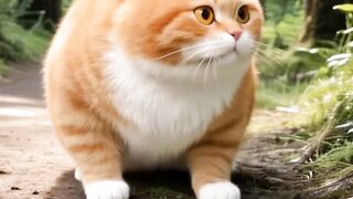 This Orange Cat Has a Secret Plan! 🍊🐾