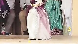Cute little girl dance