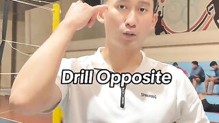 Volleyball hitting tips for opposite