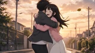 Running Into Your Arms At Sunset 🌅