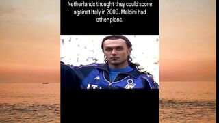 PAOLO MALDINI - SEMIFINAL EURO 2000, ITALIA VS BELANDA, 29 JUNI