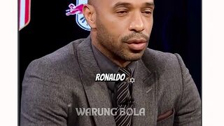 Ketika henry MEREMEHKAN Cristiano Ronaldo!🤯