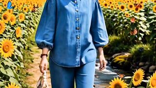 Setelan jeans wanita