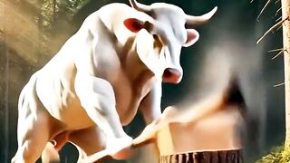 beautiful story of hardworking cow and bear 2
