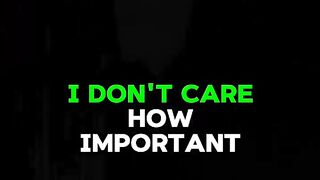 Important of time