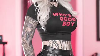 Who’s a Good Boy? 🖤 Alt Goth Look of the Day