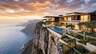 The Most Dangerous Luxury House Ever Built? 😱🏔️