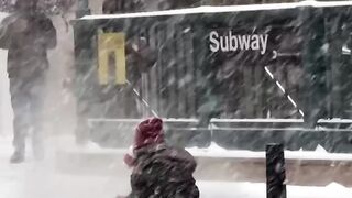 From snowy streets to glowing city lights,