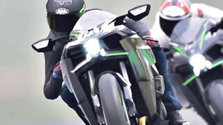 Kawasaki Ninja H2 road legal superfast bike #shorts