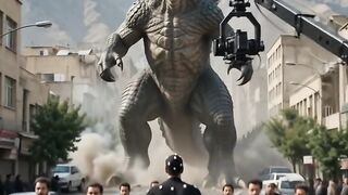 Monster Attack on Set! 🦖🎬 Behind the Scenes in Islamabad #BTS #VFX