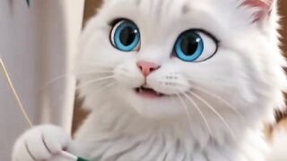 cats celebrating