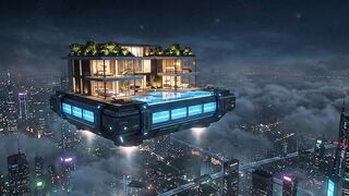 This Mansion Is Floating Above the City 🌆🏠