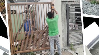 Main gate installation