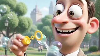 The Giant Bubble Disaster 😂🫧 | Funny 3D Cartoon