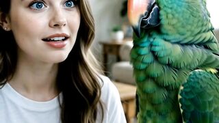 You Won’t Believe What This Giant Parrot Says! 😳🦜