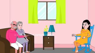 गंजे की शादी | Ganje Ki Shaadi | Hindi Moral Stories | Hindi Kahaniyan | Animated Stories