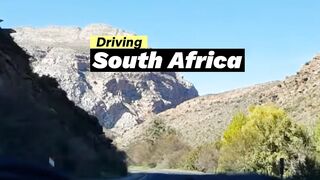 South African Passes: Recommended Thomas Bain Canyon Passes, Meiringspoort and Seweweekspoort