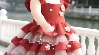 Very small baby doll dance