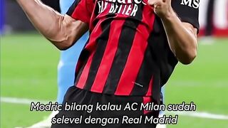 Luka Modric: "AC Milan Itu di Level yang Sama dengan Real Madrid
