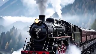 The train ride you only see in dreams... 🚂🏔️