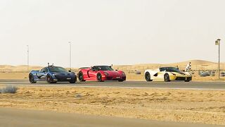 P1 v 918 v LaFerrari BRAKE TEST