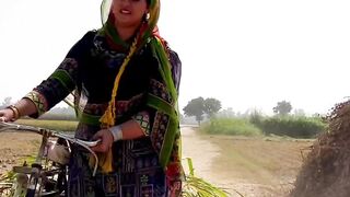 Desi Chori di Cycle #alizaseharvlogs