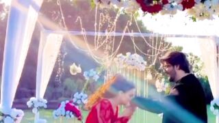 Seher with her husband Sami