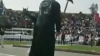 Wagah border Pakistan