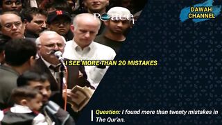 'I Found Many Grammatical Mistakes In The Quran', Claims Arab Christian _ Dr Zakir Naik