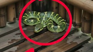 Beautiful Woman Takes a Shower… Then She Spots a Mysterious Snake! 🐍😱