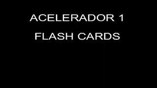 MÉTODO 1 – FLASH CARDS (Speedy English com Robert Abraham)
