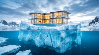 Would You Live on a Mansion Made of Ice? 🧊🏠