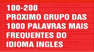 100-200 PALAVRAS MAIS FREQUENTES (Speedy English com Robert Abraham