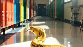 Python Blamed, Teacher Says Innocent #bizarre #Virginia #BedfordCounty #python
