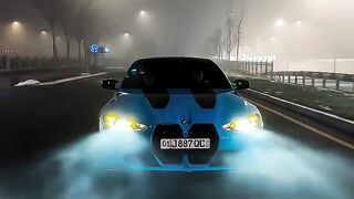 💙 Shadow in the Fog | BMW M4 Night Cruise 🏎️💨