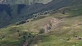 Beautiful natural Green mountain Gilgit Bultistan