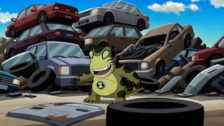 Upchuck Eats and Fires 🔥 Blast Ben 10 Ultimate Alien