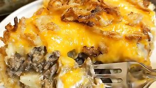 Cheese french onuon humburger