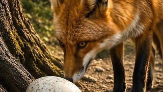 The Fox Who Became Friends With a Swan | A Beautiful Animal Story