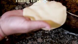 How to Fold Perfect Empanadas Like a Pro! 🥟 (Pro Folding Hack)