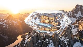 There’s a Luxury Mansion Inside This Giant Diamond 💎🏠
