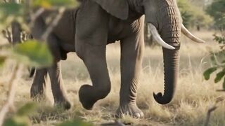 Elephant Realizes It’s Being Watched 😨🐘 | Terrifying Hidden Camera Encounter