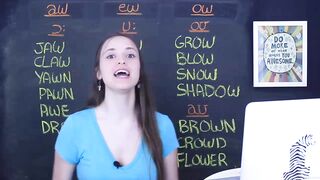 Combinações de Vogais com W - Aulas de Inglês