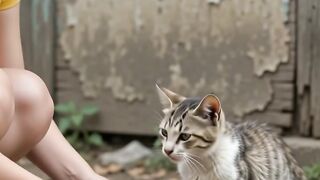 Caring for abandoned cats