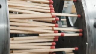 Inside a Matchstick Factory: How Matches Are Made 🔥