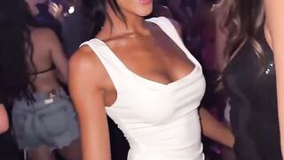 Black & white dress combo for Miami nights ☯️🖤🤍