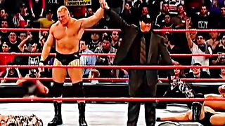 BROCK LESNAR retirement form WWE